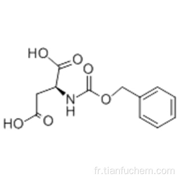 Acide L-Aspartique, N - [(phénylméthoxy) carbonyle] - CAS 1152-61-0